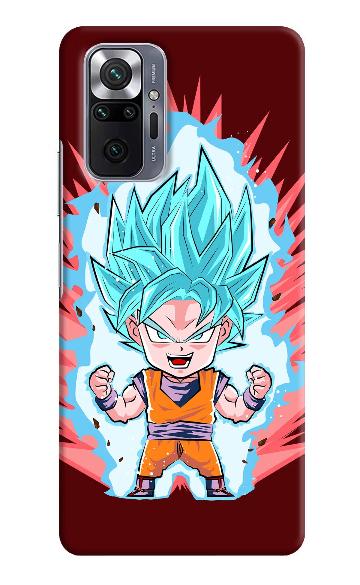 Goku Little Redmi Note 10 Pro Hard Case Back Cover by Casekaro