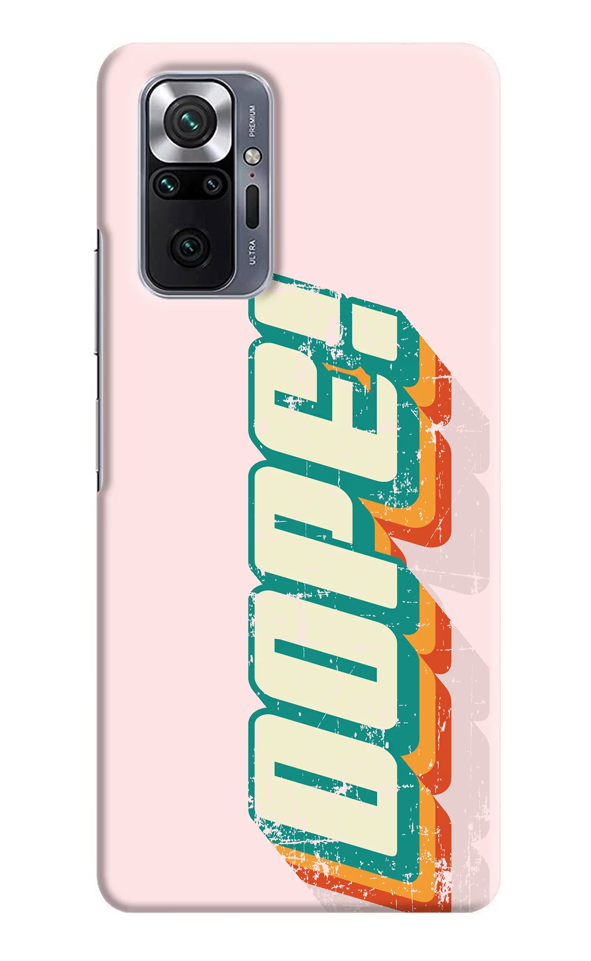 Dope Redmi Note 10 Pro Hard Case Back Cover by Casekaro