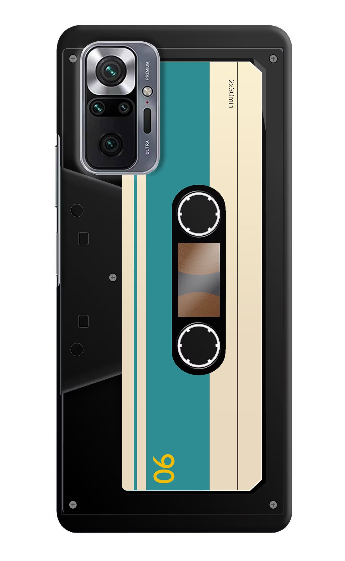 Cassette Redmi Note 10 Pro Hard Case Back Cover by Casekaro