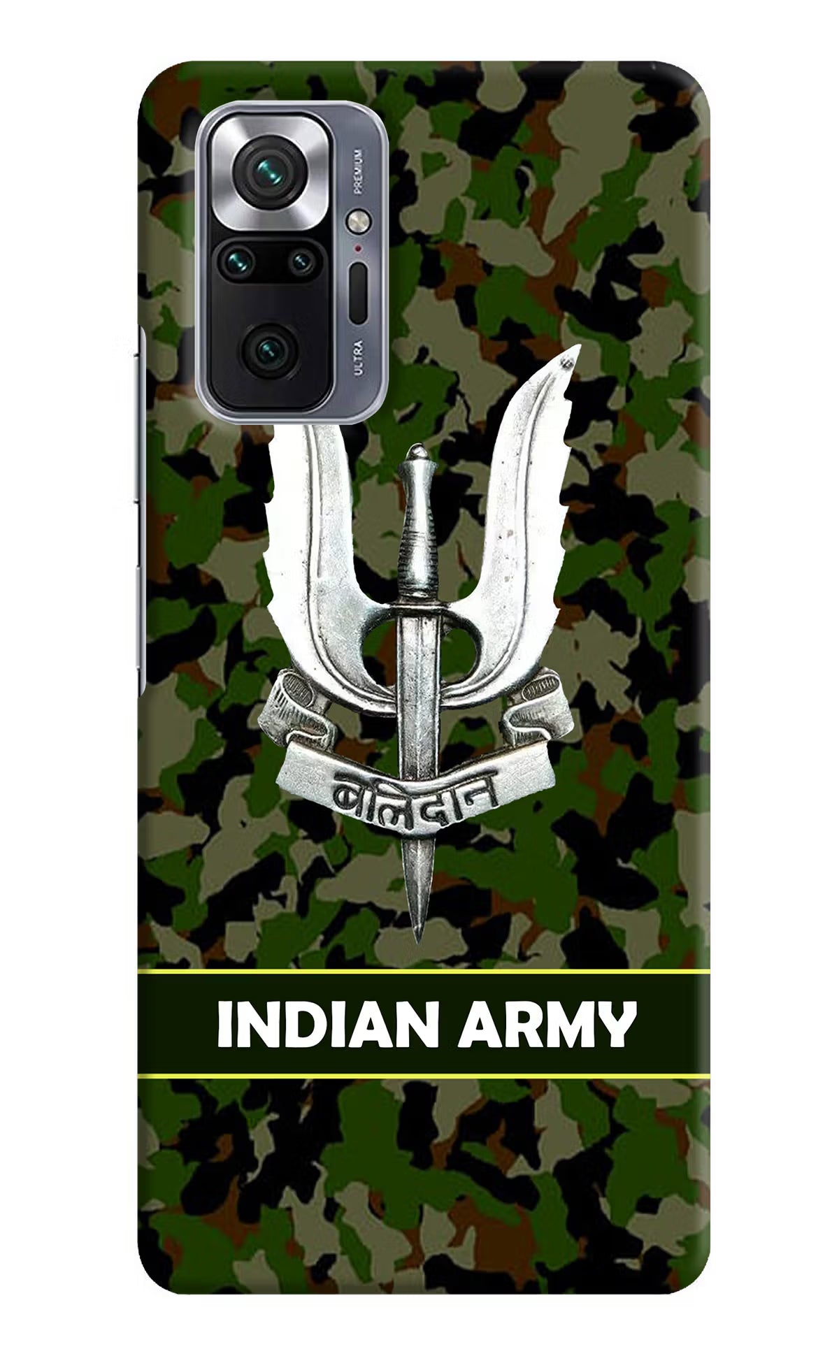 Balidan Indian Logo Redmi Note 10 Pro Hard Case Back Cover by Casekaro