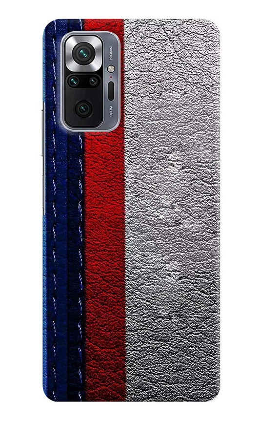BMW Stripes Redmi Note 10 Pro Hard Case Back Cover by Casekaro