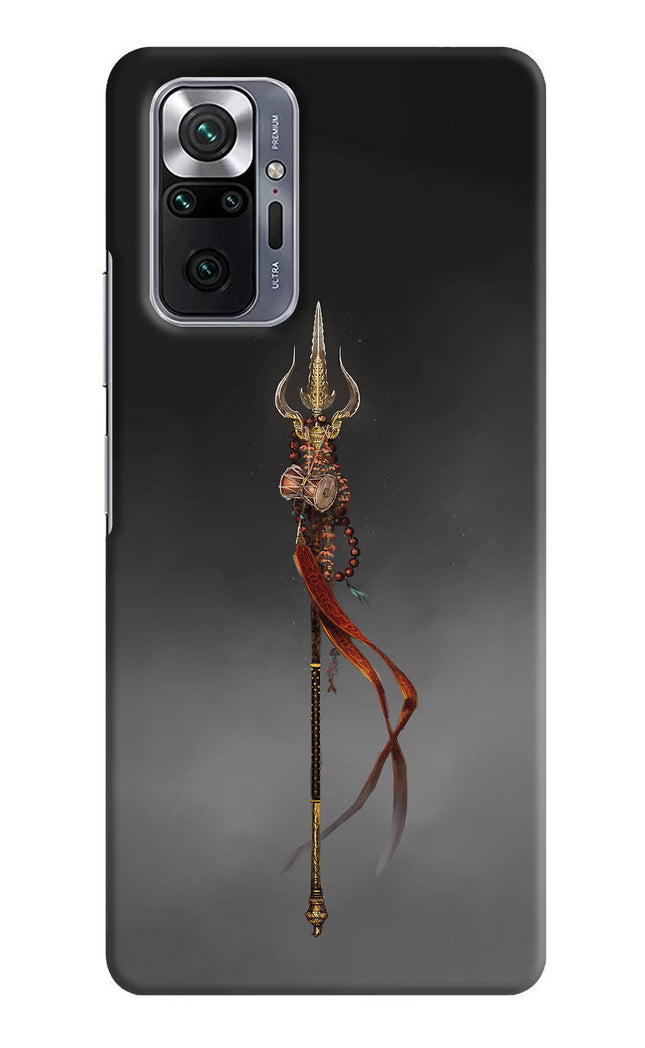 Shiv Trishul Redmi Note 10 Pro Hard Case Back Cover by Casekaro