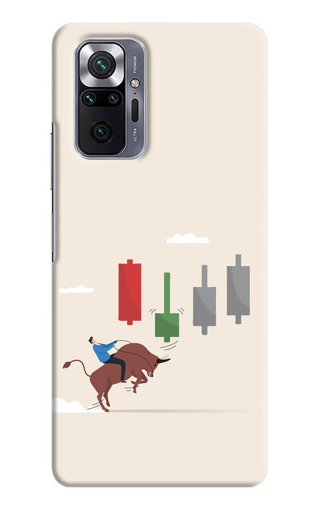 Bull Trading Momentum Redmi Note 10 Pro Hard Case Back Cover by Casekaro