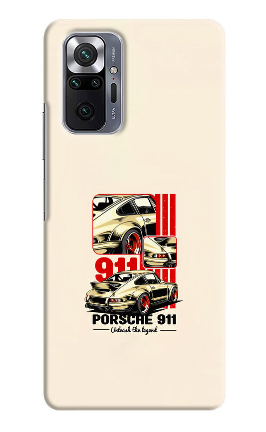 Classic Porsche 911 Redmi Note 10 Pro Hard Case Back Cover by Casekaro