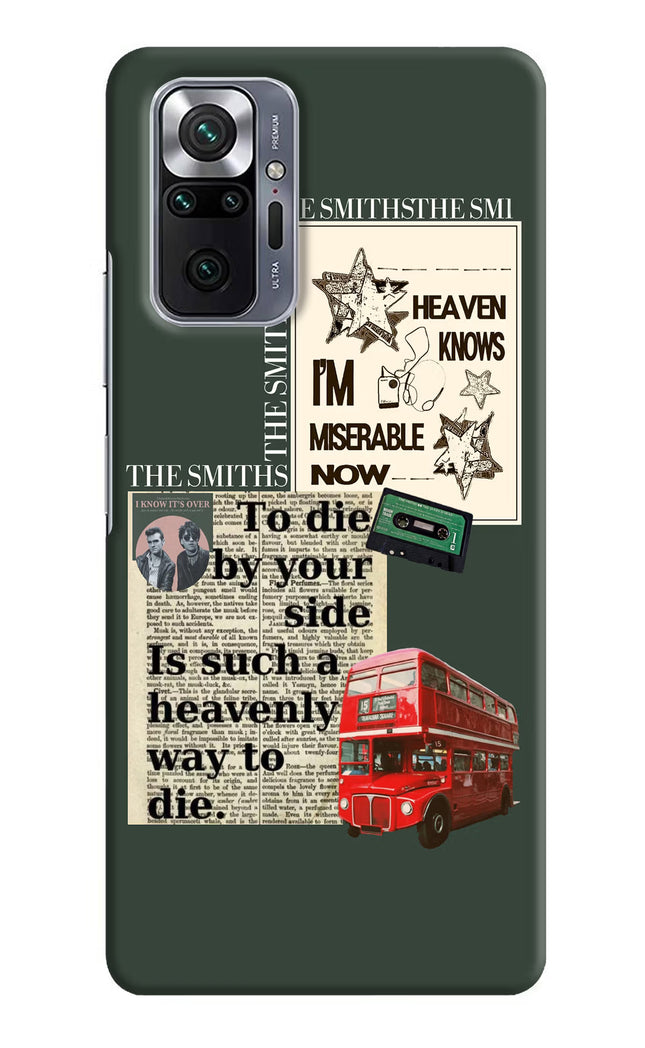 The Smiths Redmi Note 10 Pro Hard Case Back Cover by Casekaro