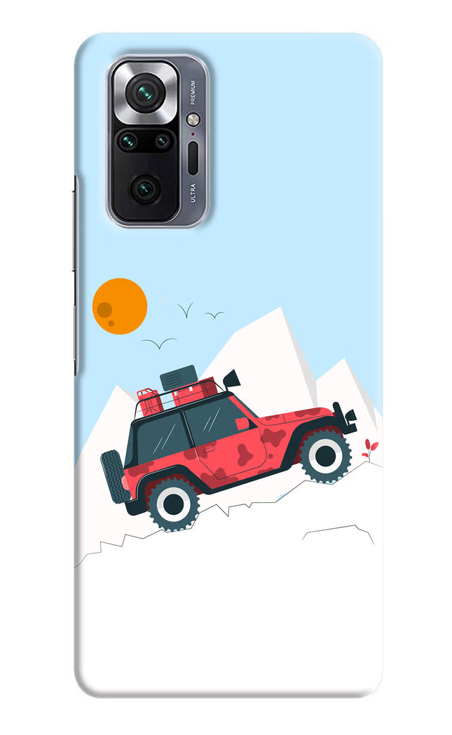 Mountain Trail Beast Redmi Note 10 Pro Hard Case Back Cover by Casekaro