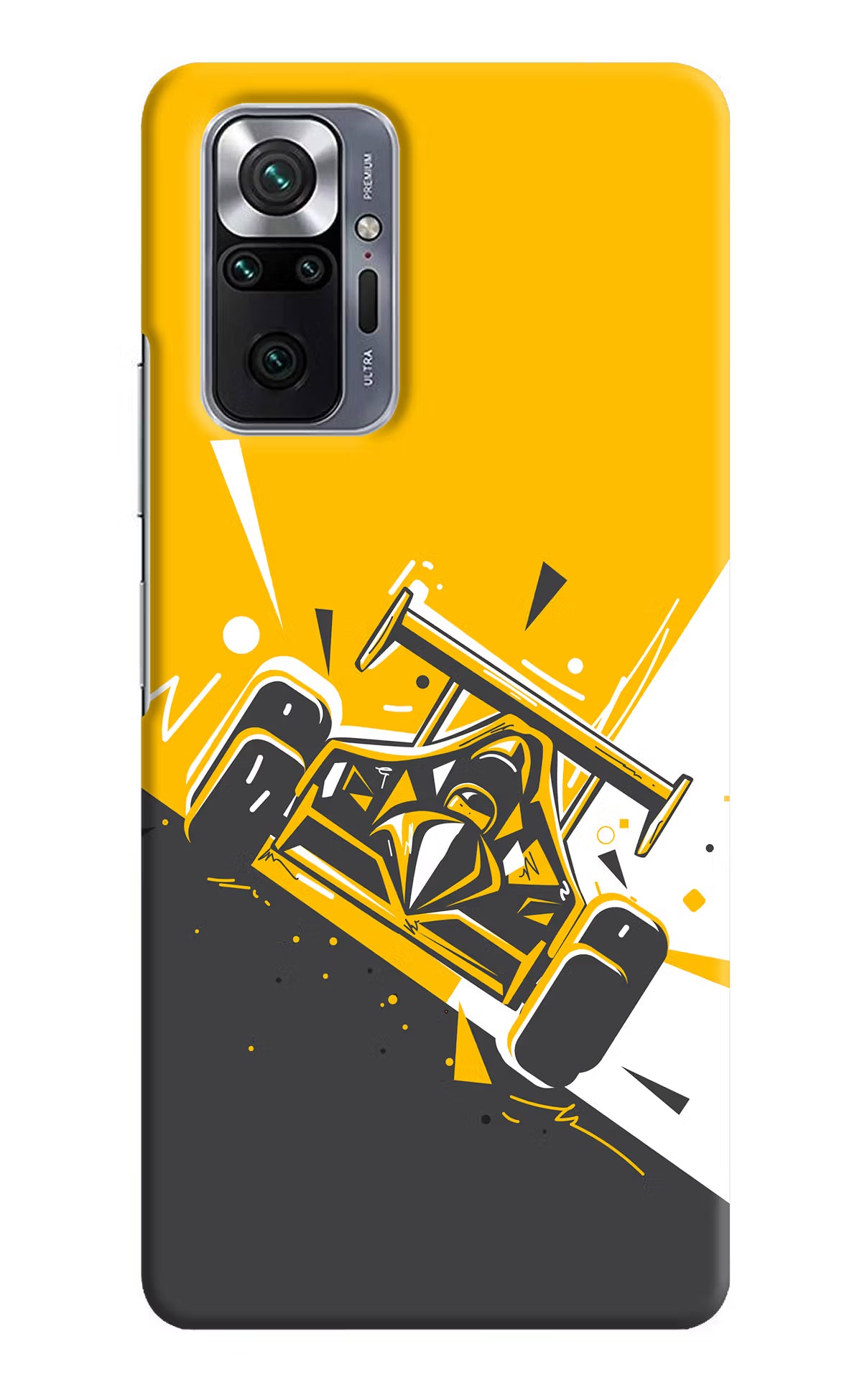 Track King Redmi Note 10 Pro Hard Case Back Cover by Casekaro