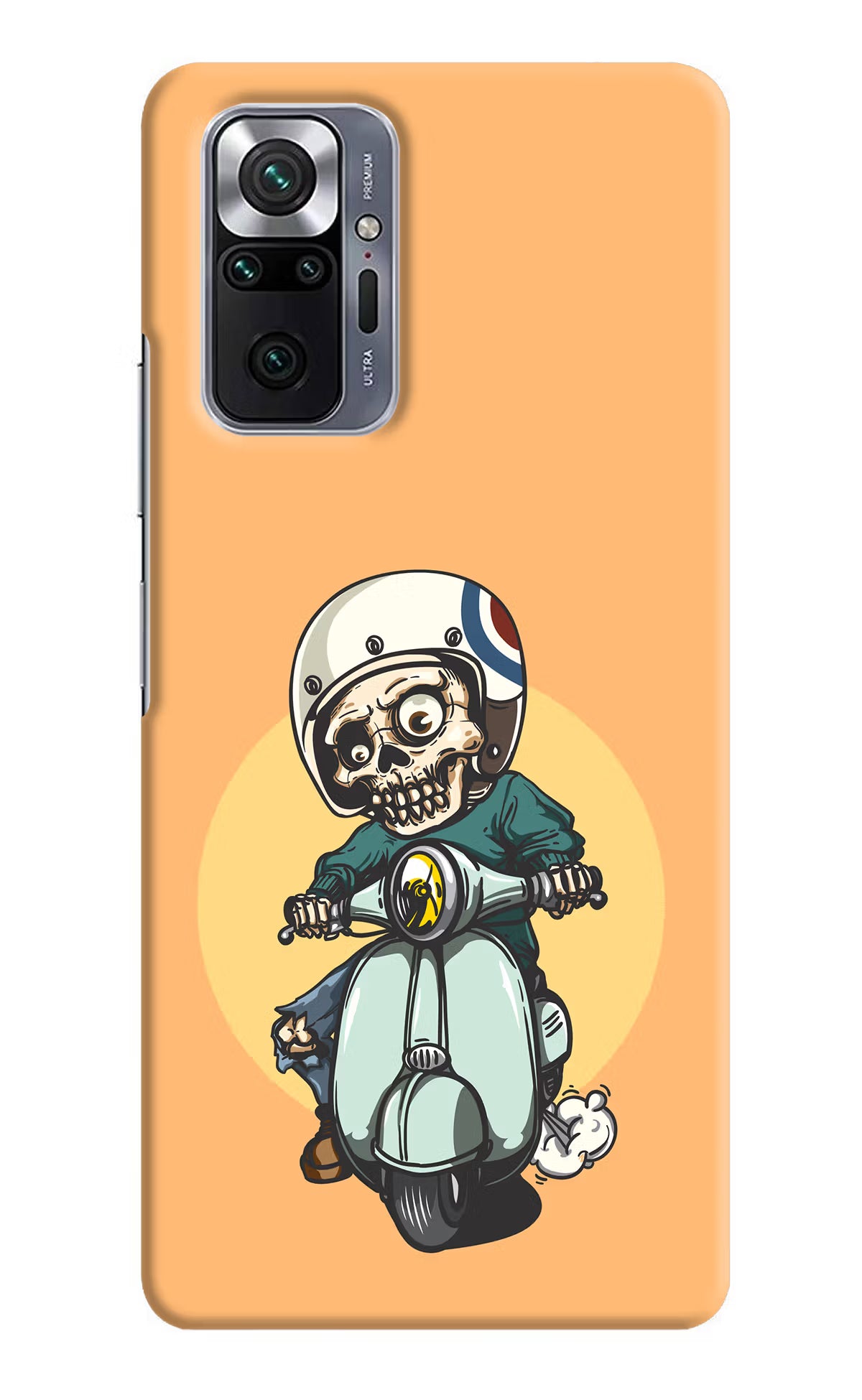 Undead Biker Redmi Note 10 Pro Hard Case Back Cover by Casekaro