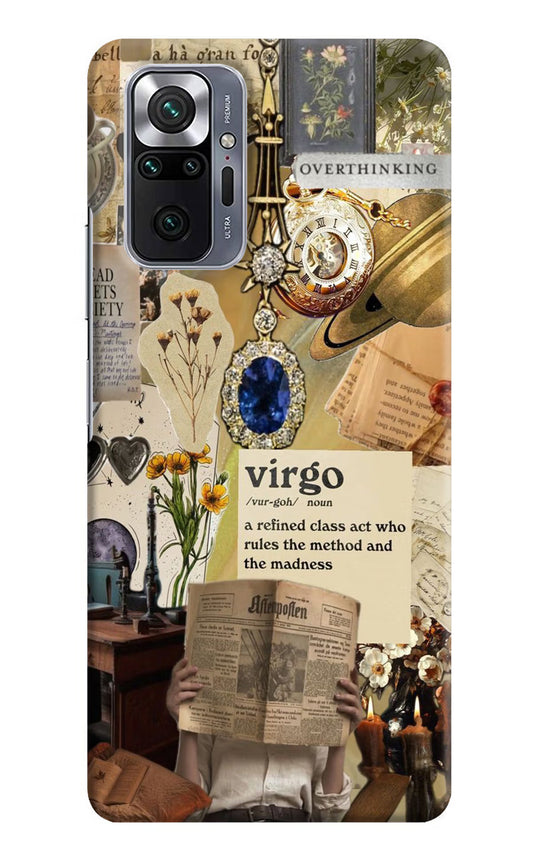 Virgo Zodiac Redmi Note 10 Pro Hard Case Back Cover by Casekaro