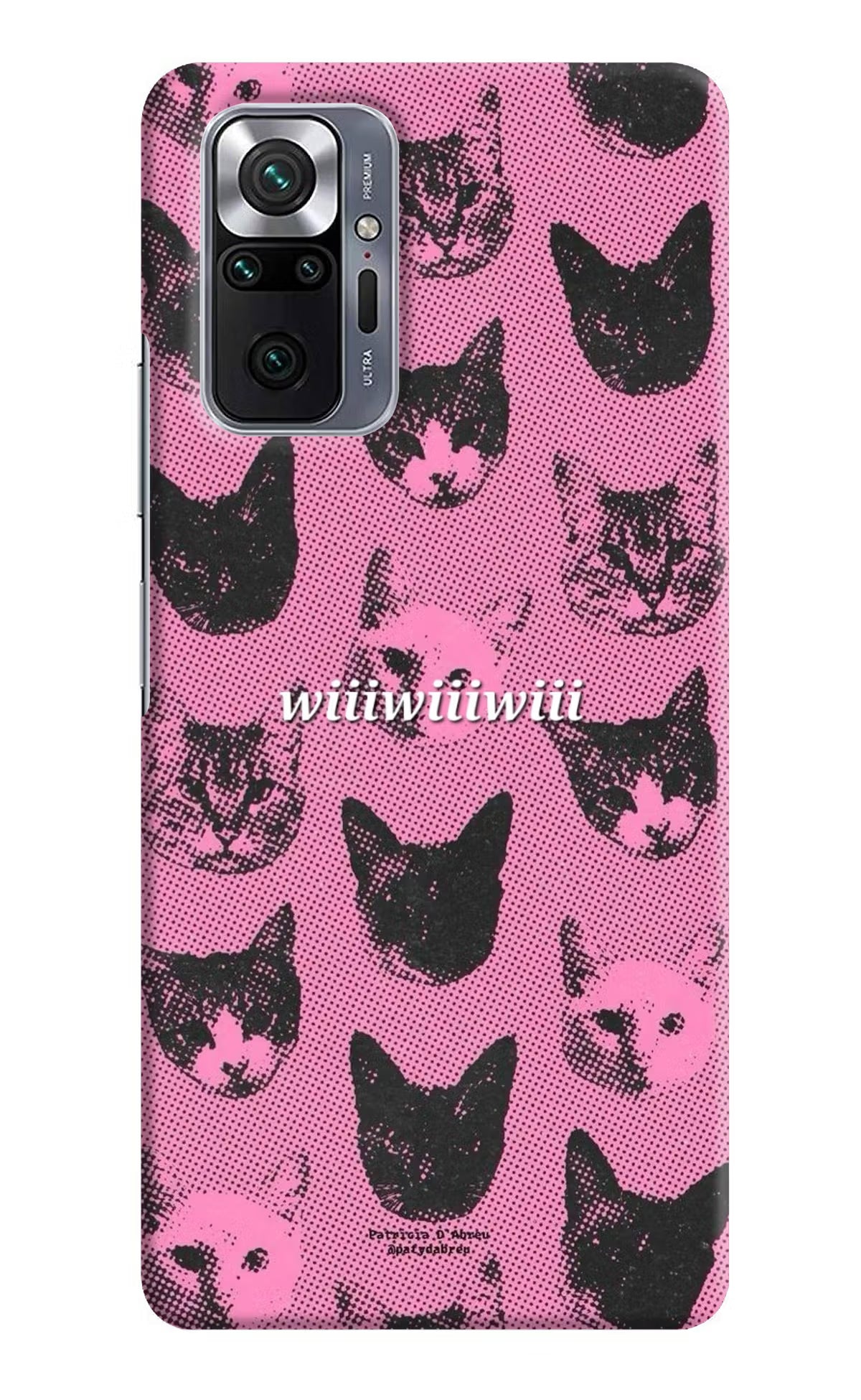 Pink Cats Redmi Note 10 Pro Back Cover