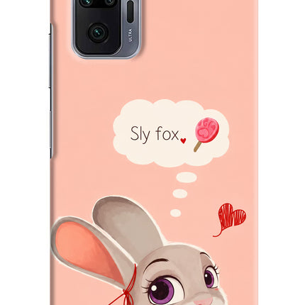 Judy Charm Redmi Note 10 Pro Hard Case Back Cover by Casekaro