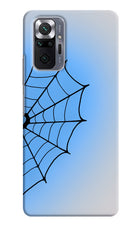 Blue Web Redmi Note 10 Pro Hard Case Back Cover by Casekaro