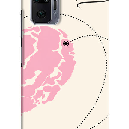 Miss Orbit Redmi Note 10 Pro Hard Case Back Cover by Casekaro