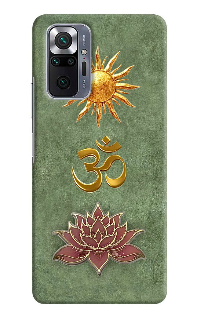 Om & Lotus Redmi Note 10 Pro Back Cover