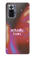 Pink Aura Redmi Note 10 Pro Back Cover