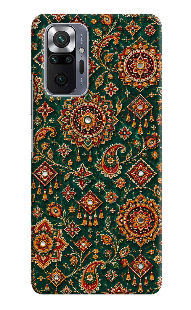 Green Pataka Redmi Note 10 Pro Hard Case Back Cover by Casekaro