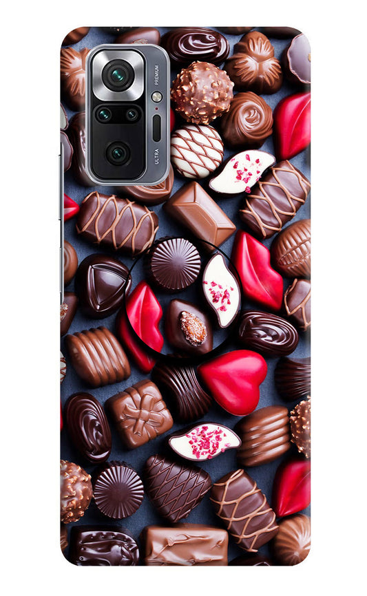 Chocolates Redmi Note 10 Pro Pop Case by Casekaro