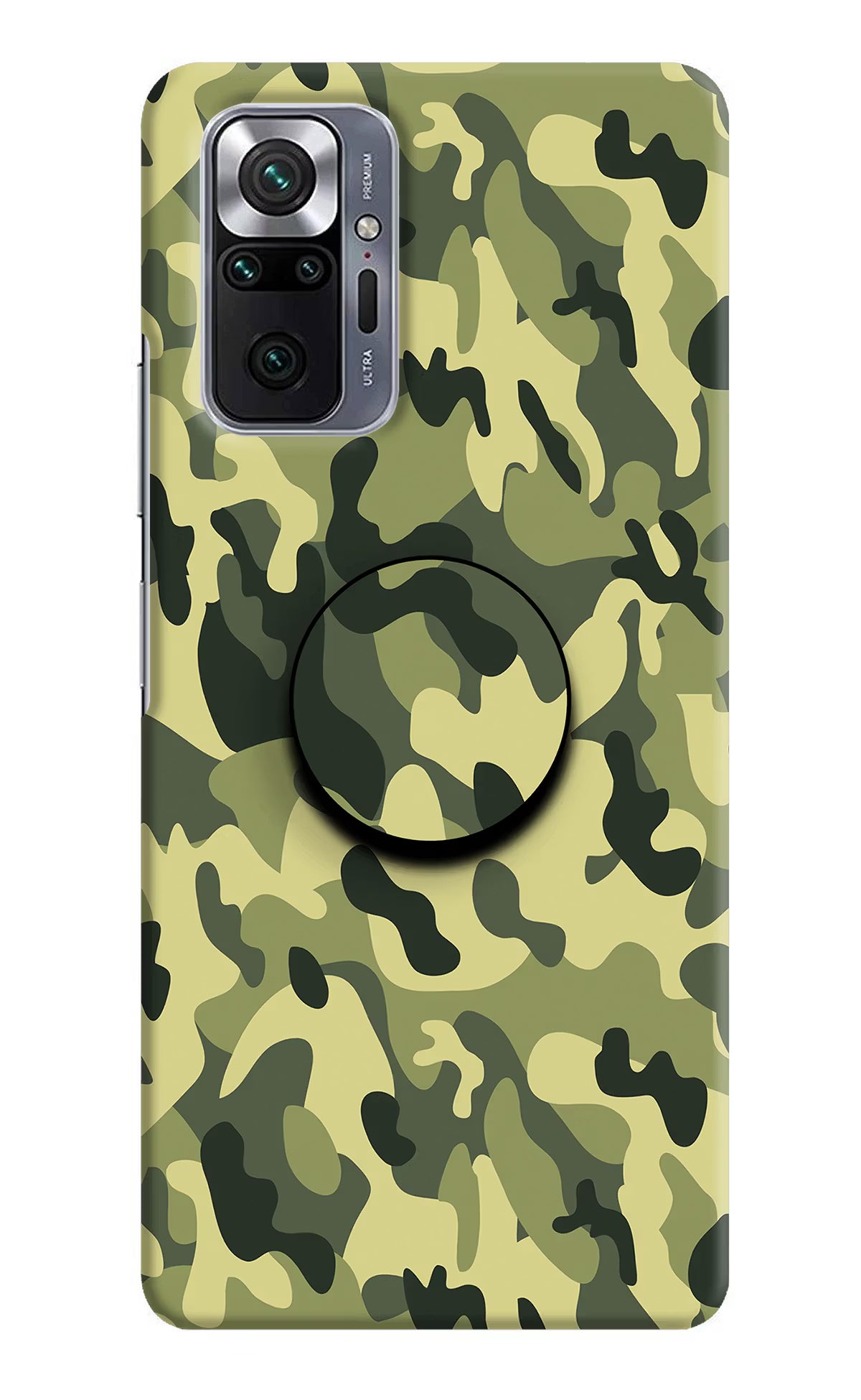 Camouflage Redmi Note 10 Pro Pop Case by Casekaro