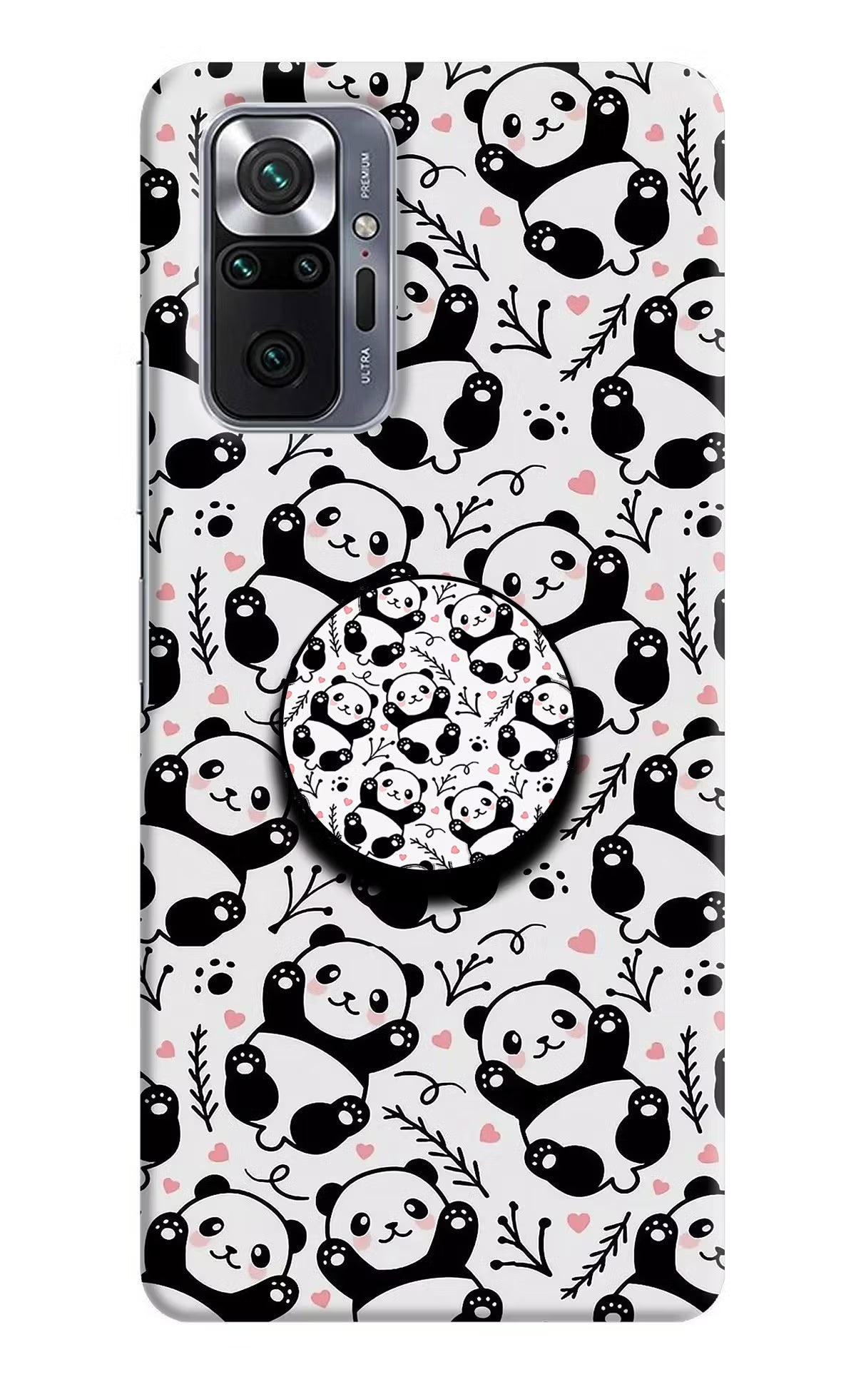 Cute Panda Redmi Note 10 Pro Pop Case by Casekaro