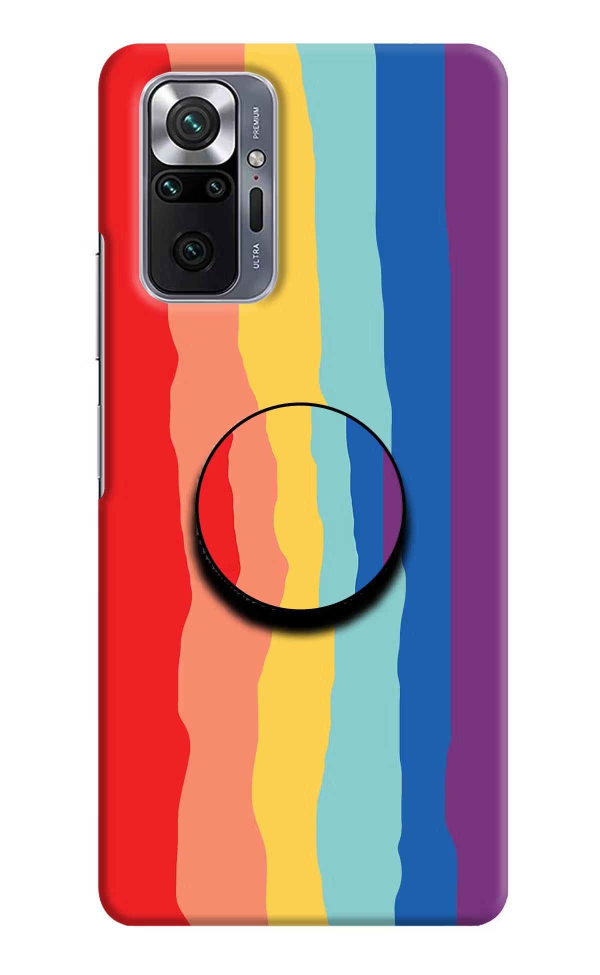 Rainbow Redmi Note 10 Pro Pop Case by Casekaro