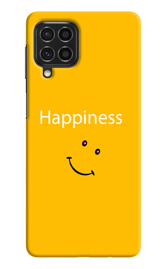 Happiness With Smiley Samsung F62 Hard Case Back Cover by Casekaro