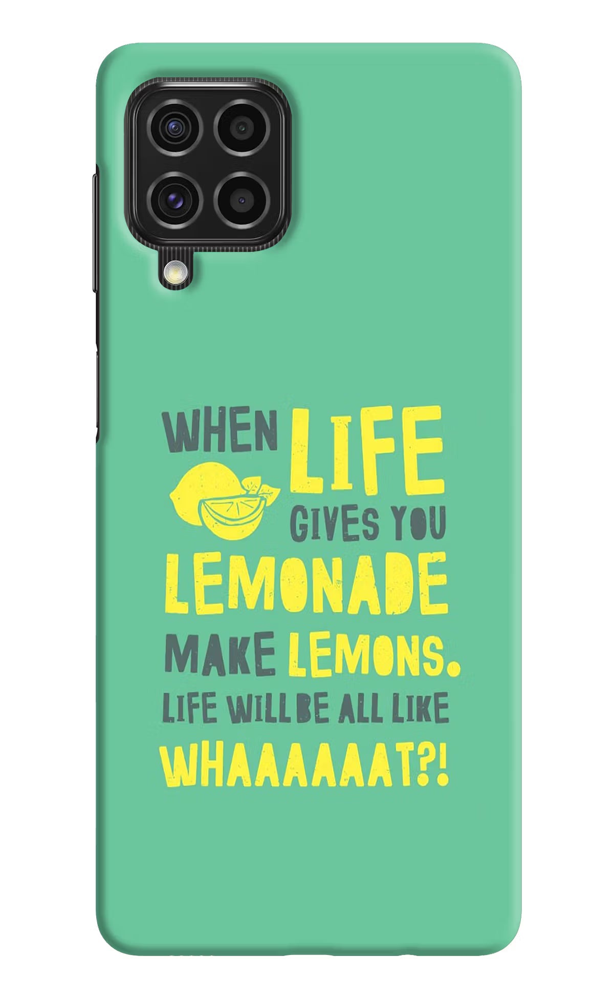 Quote Samsung F62 Hard Case Back Cover by Casekaro