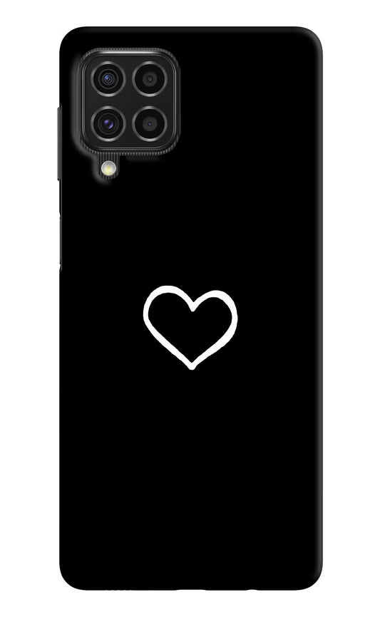 Heart Samsung F62 Hard Case Back Cover by Casekaro