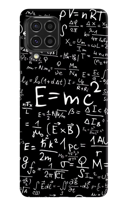 Physics Formula Samsung F62 Hard Case Back Cover by Casekaro