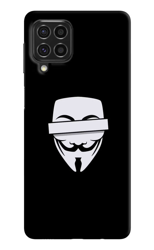 Anonymous Face Samsung F62 Hard Case Back Cover by Casekaro