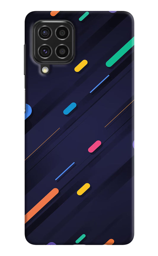 Abstract Design Samsung F62 Hard Case Back Cover by Casekaro