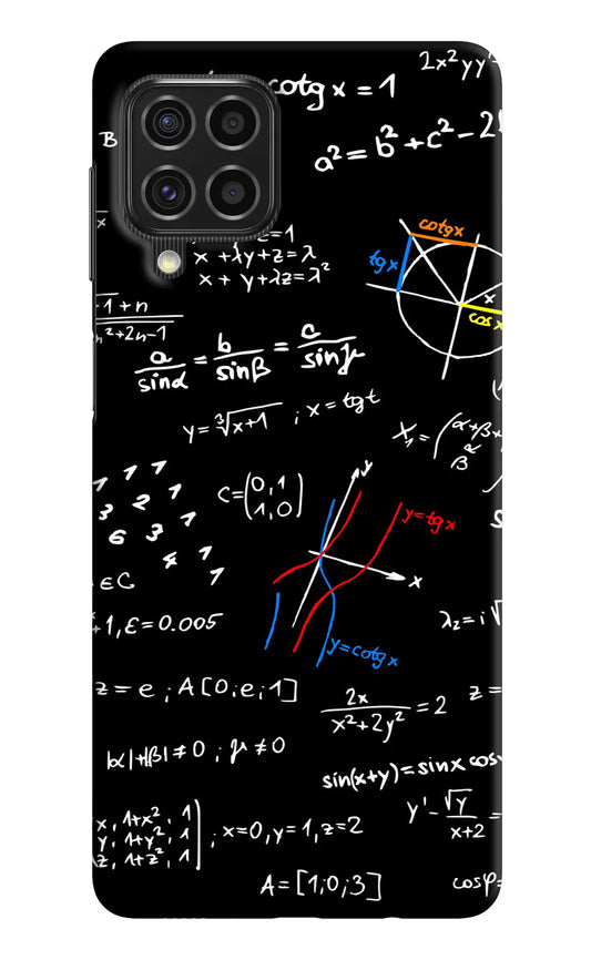 Mathematics Formula Samsung F62 Hard Case Back Cover by Casekaro
