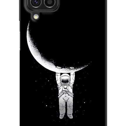 Moon Space Samsung F62 Hard Case Back Cover by Casekaro