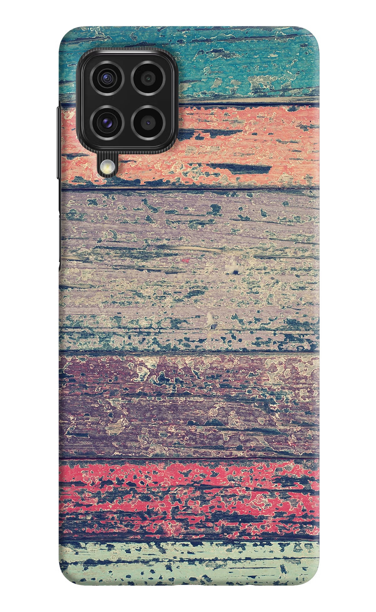 Colourful Wall Samsung F62 Hard Case Back Cover by Casekaro
