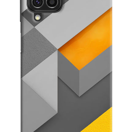 Abstract Samsung F62 Hard Case Back Cover by Casekaro