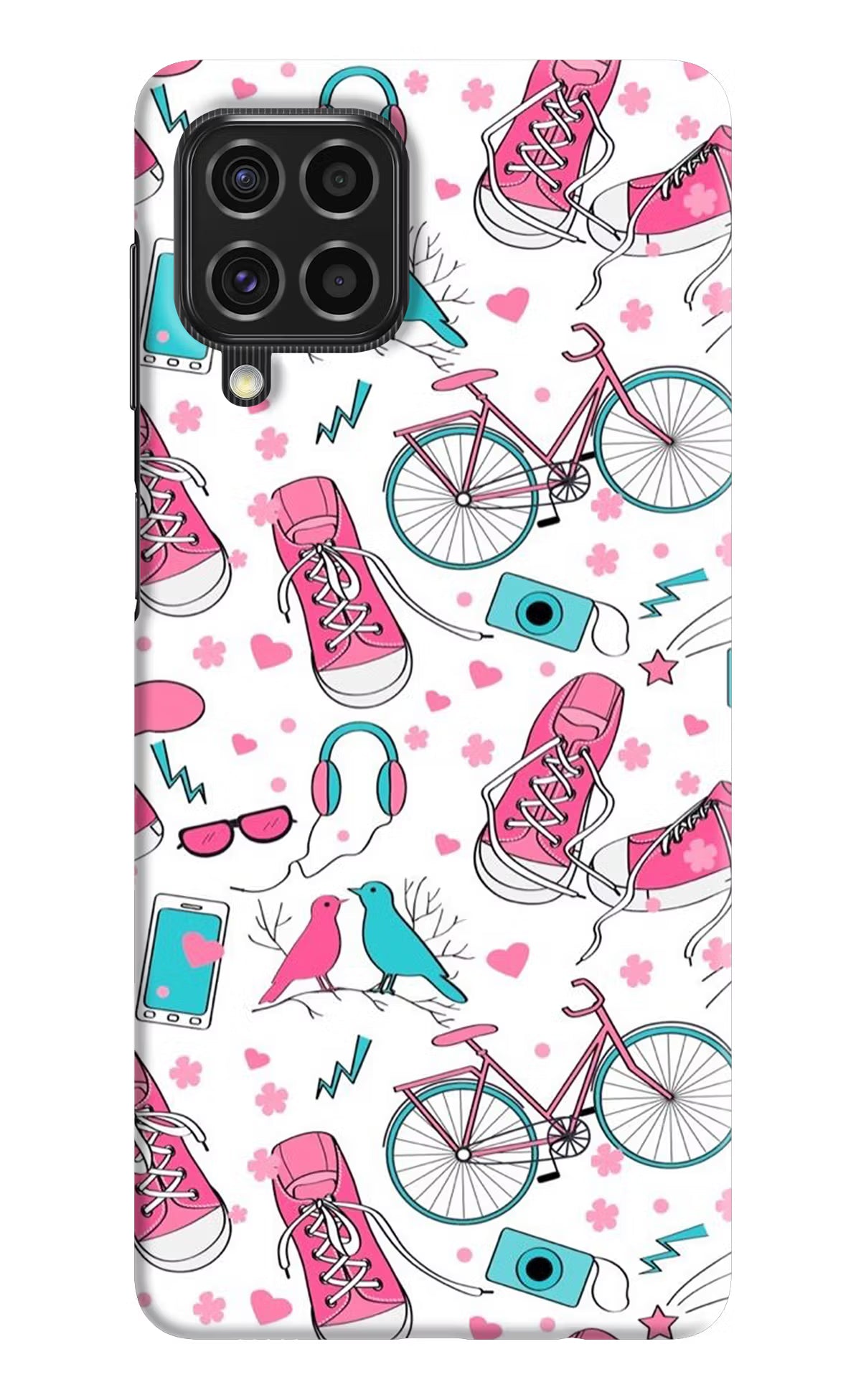 Artwork Samsung F62 Hard Case Back Cover by Casekaro