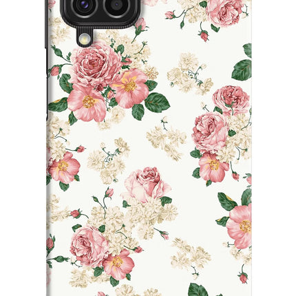 Flowers Samsung F62 Hard Case Back Cover by Casekaro