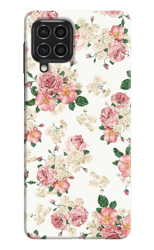 Flowers Samsung F62 Hard Case Back Cover by Casekaro