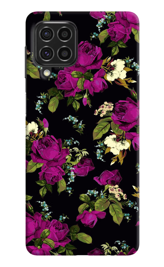 Flowers Samsung F62 Hard Case Back Cover by Casekaro