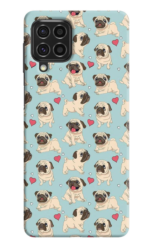 Pug Dog Samsung F62 Hard Case Back Cover by Casekaro