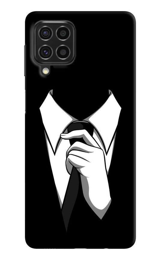 Black Tie Samsung F62 Hard Case Back Cover by Casekaro