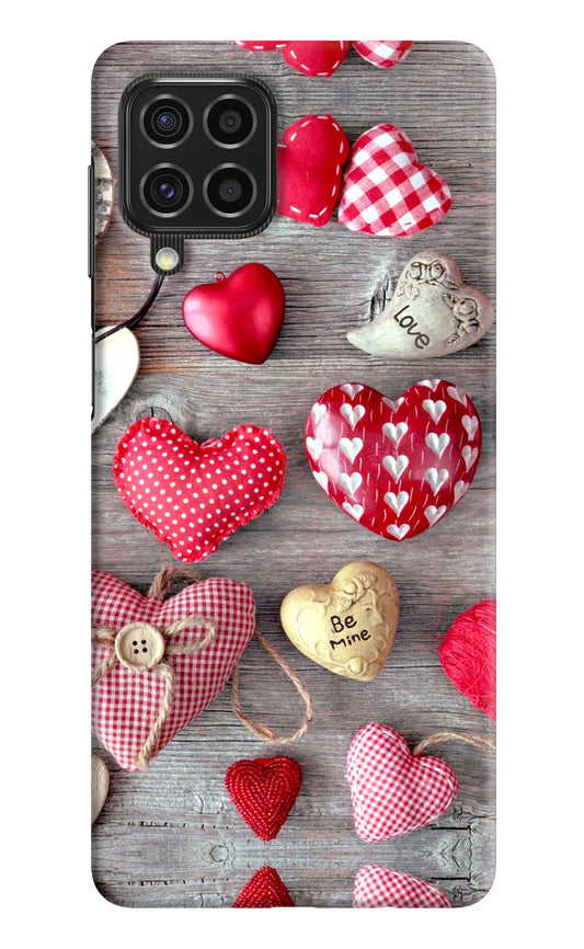 Love Wallpaper Samsung F62 Hard Case Back Cover by Casekaro