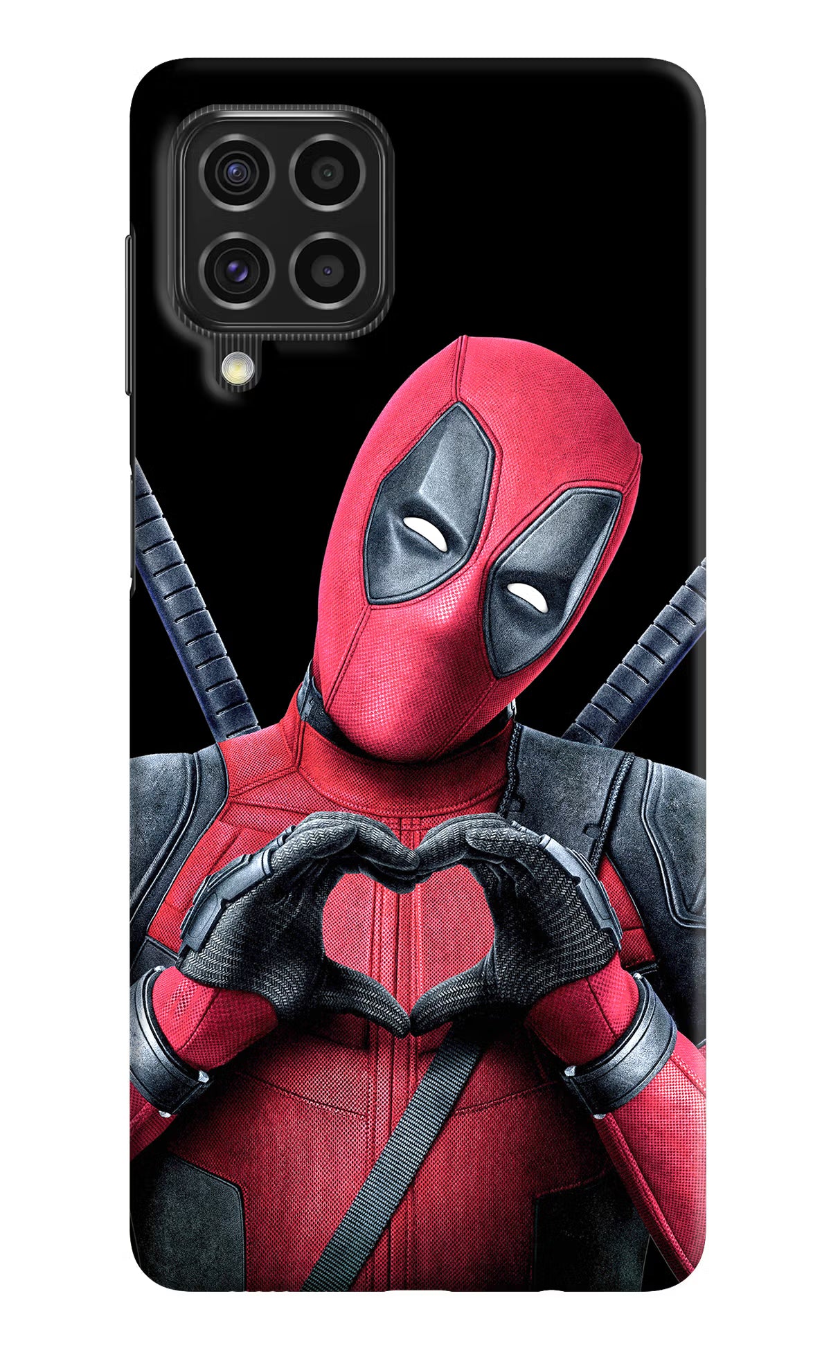 Deadpool Samsung F62 Hard Case Back Cover by Casekaro