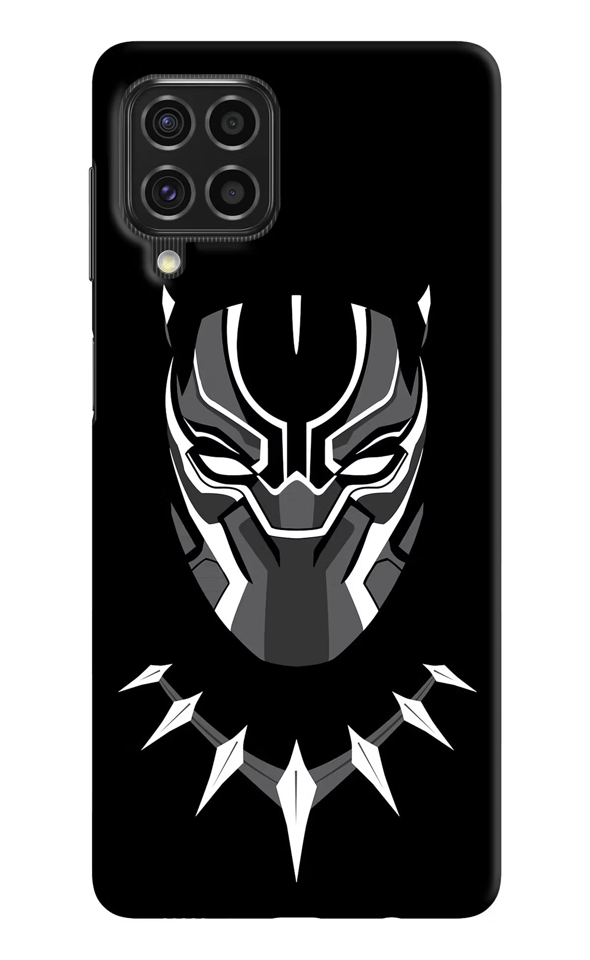 Black Panther Samsung F62 Hard Case Back Cover by Casekaro