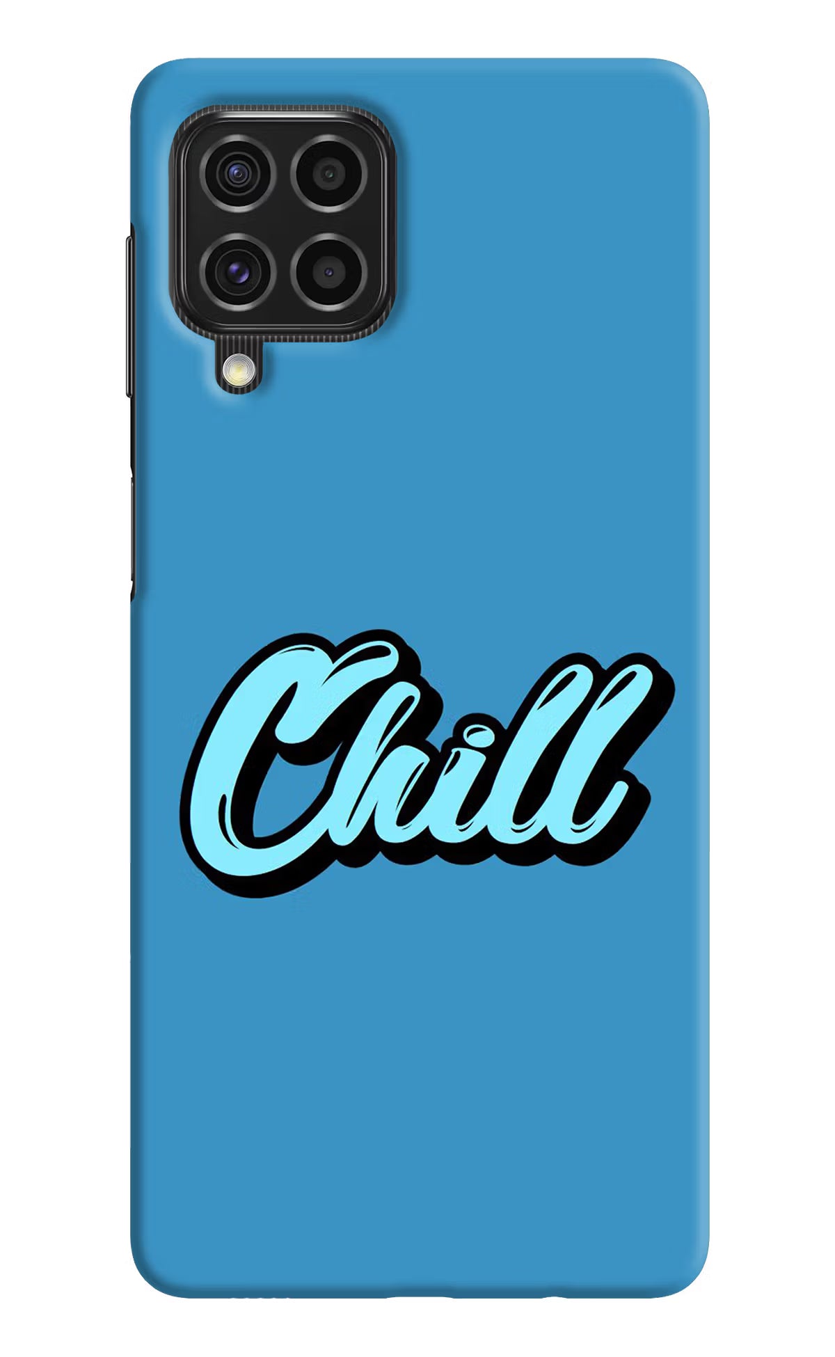 Chill Samsung F62 Hard Case Back Cover by Casekaro