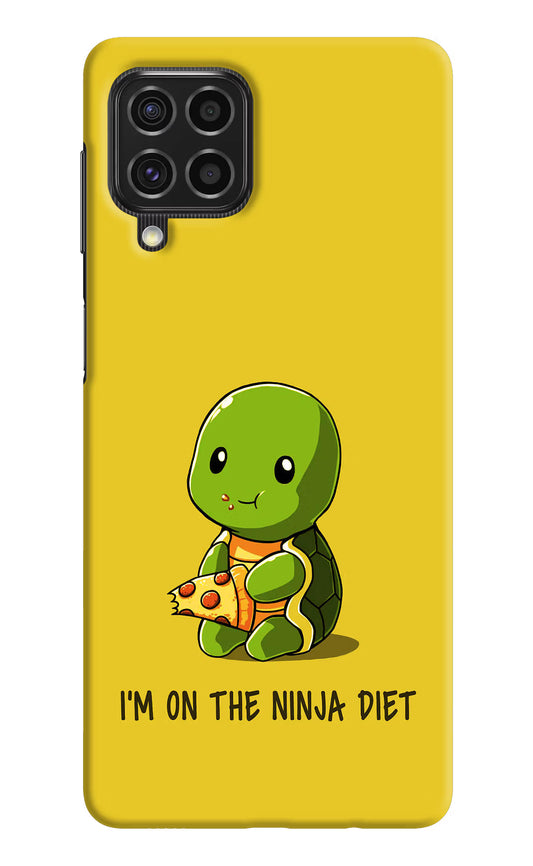 I'm on Ninja Diet Samsung F62 Hard Case Back Cover by Casekaro