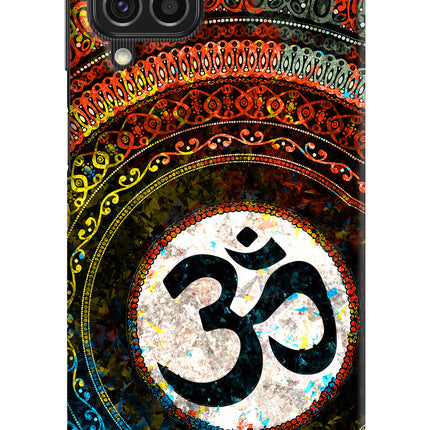 Om Cultural Samsung F62 Hard Case Back Cover by Casekaro