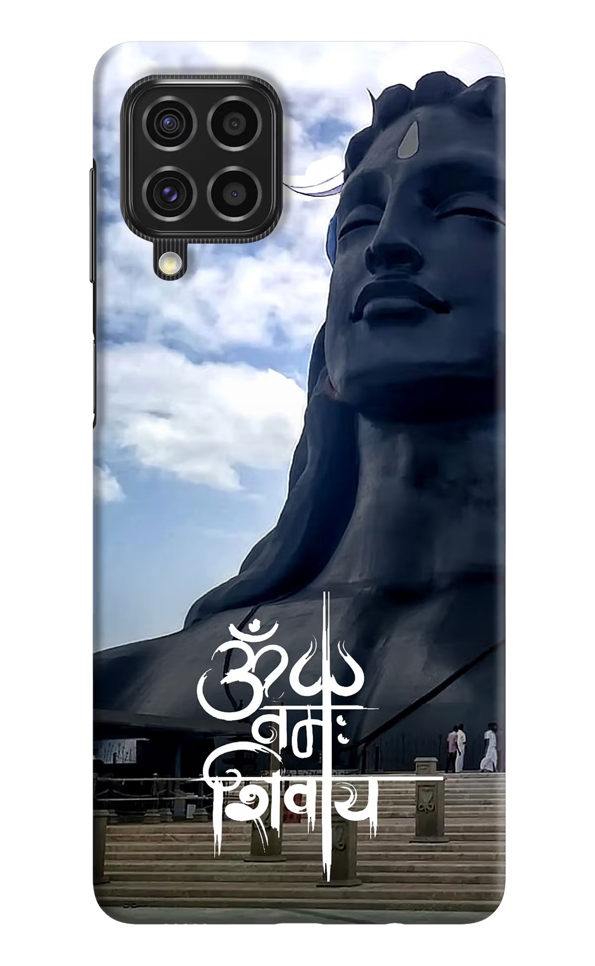 Om Namah Shivay Samsung F62 Hard Case Back Cover by Casekaro