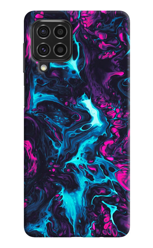 Abstract Samsung F62 Hard Case Back Cover by Casekaro