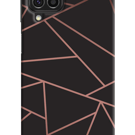 Geometric Pattern Samsung F62 Hard Case Back Cover by Casekaro