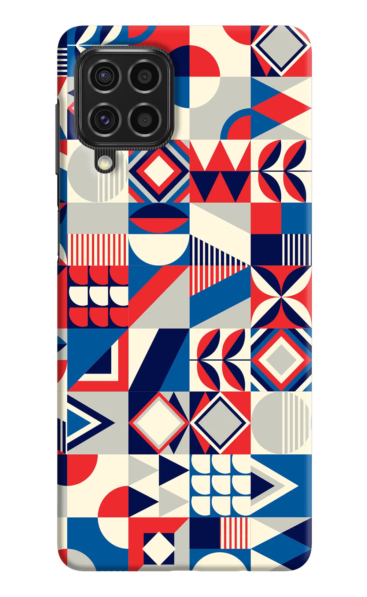 Colorful Pattern Samsung F62 Hard Case Back Cover by Casekaro